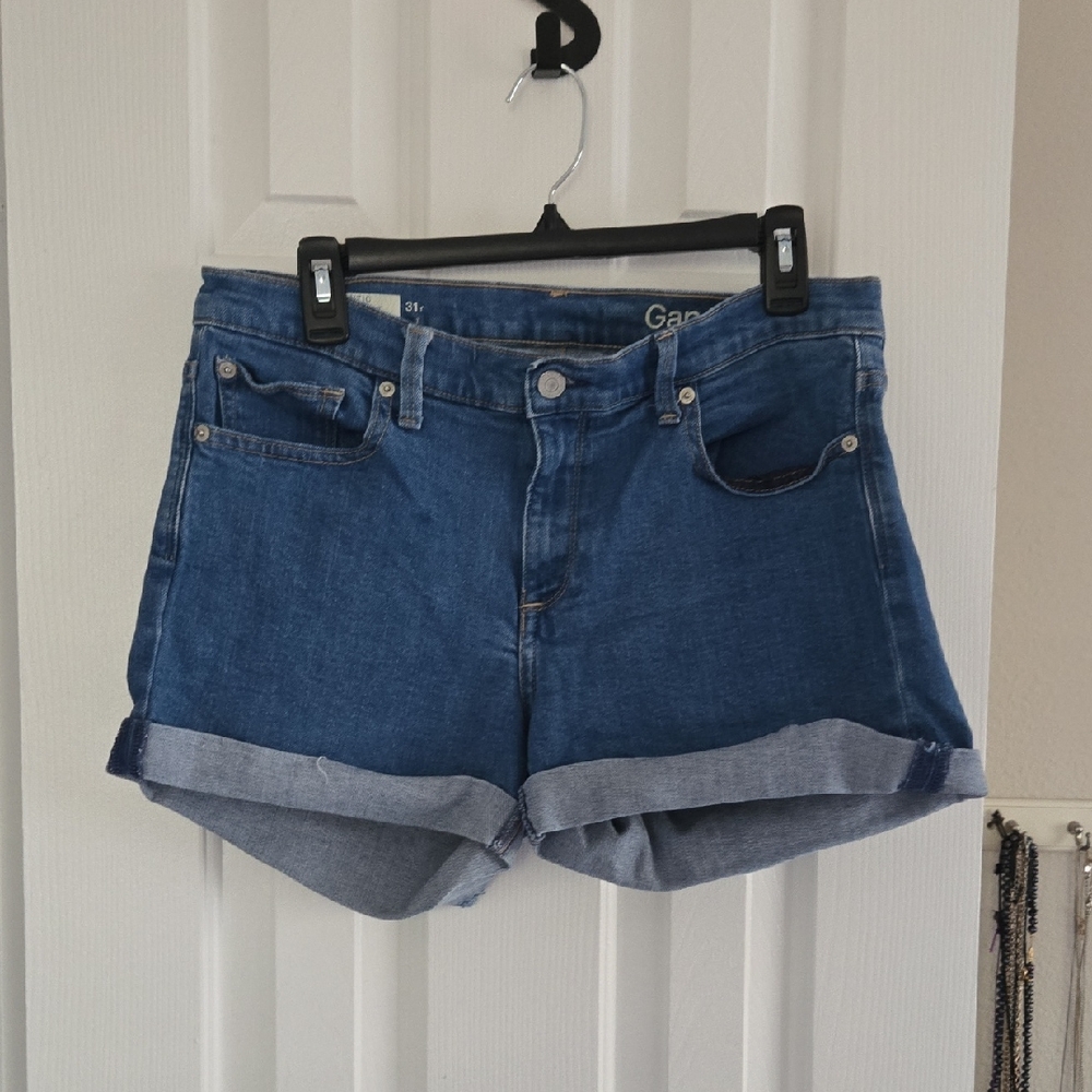 GAP Women's Classic Blue Jean Shorts